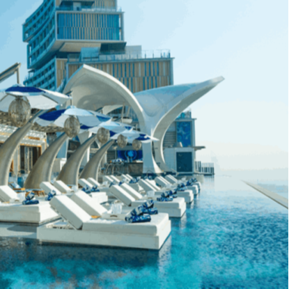Cloud 22 Infinity Pool At Atlantis The Royal