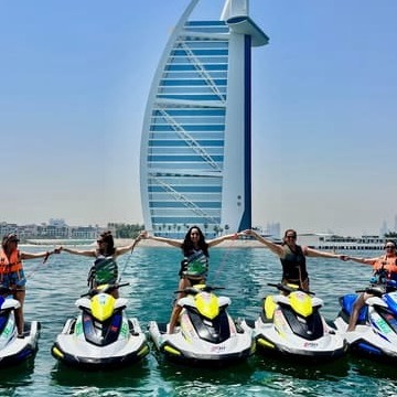 Dubai: Burj Al Arab Jet Ski Tour with Photos and Videos