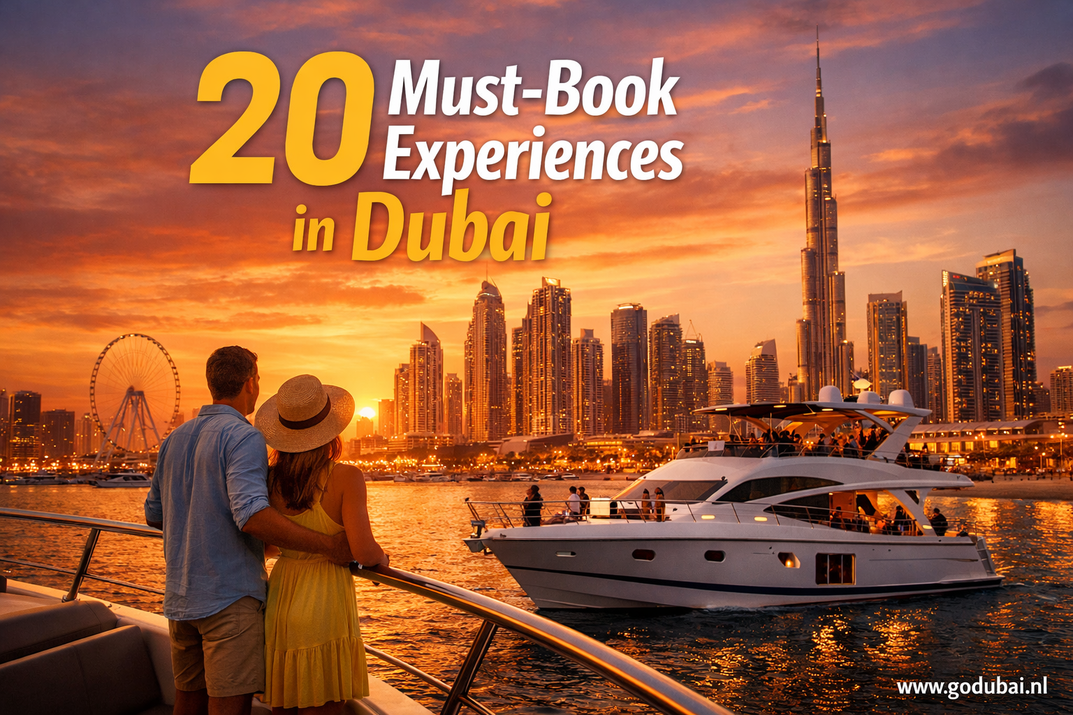 20 Must-Book Experiences in Dubai 